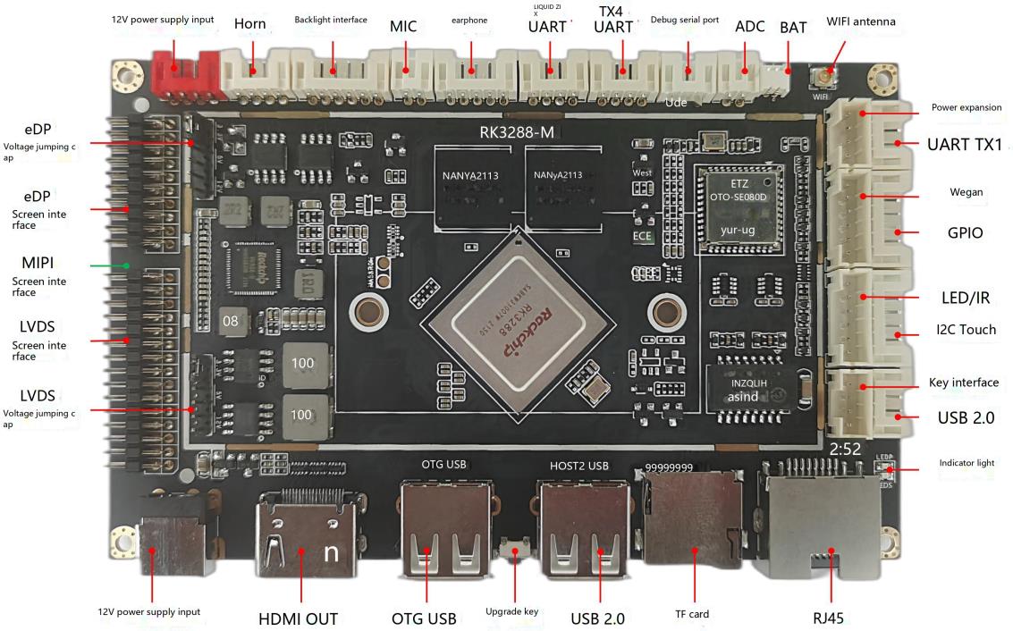 RK3288-M PCBA Driver Board